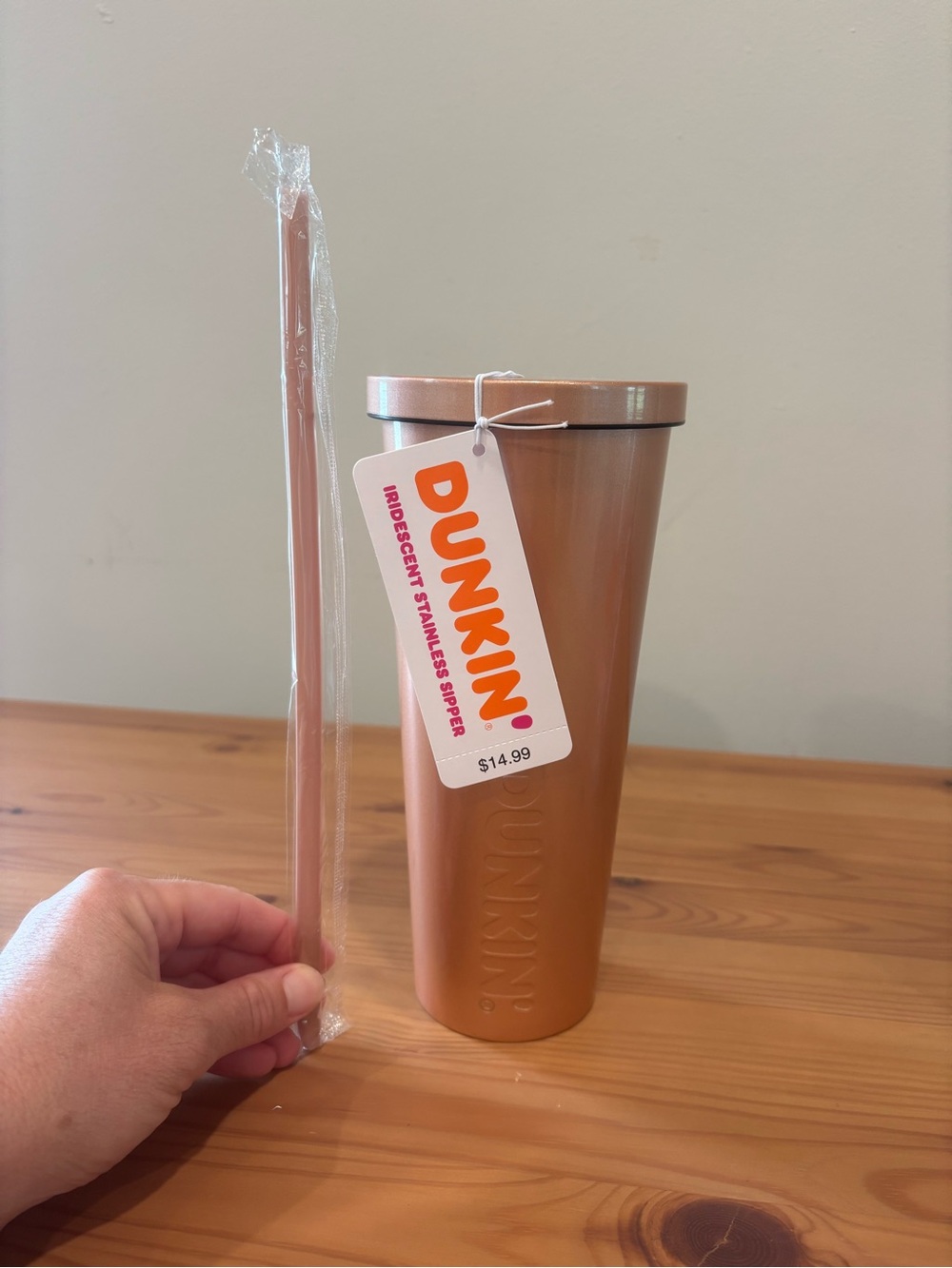 Dunkin’ Donuts Set of Two New Drink Tumblers - Picture 5 of 10